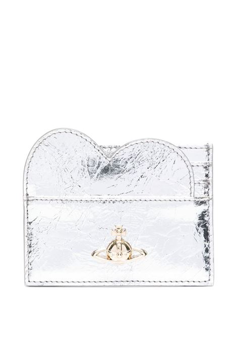 Silver-tone Orb plaque cardholder Vivienne Westwood - women VIVIENNE WESTWOOD | 54030008WL00A7Q401